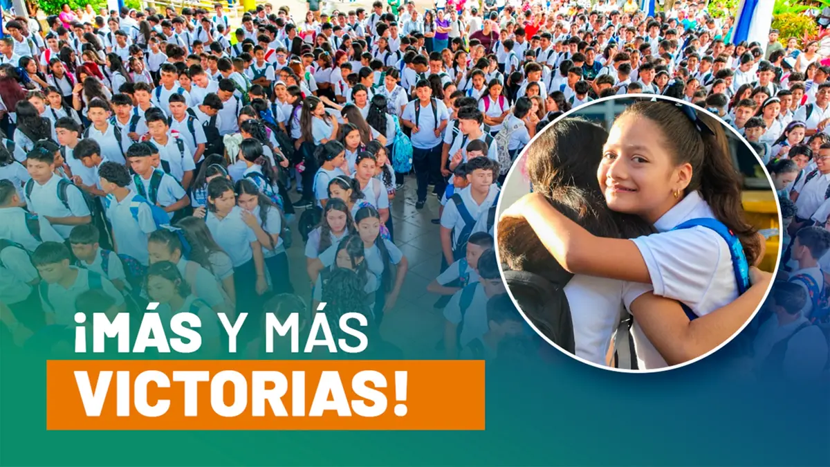 Así se celebra el inicio del Año Escolar 2026 en Masaya