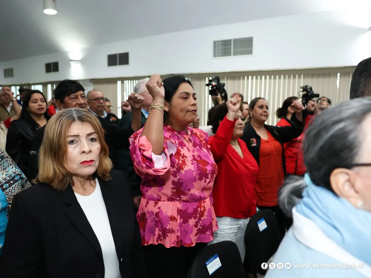 Nicaragua conmemora en la Asamblea Nacional el levantamiento del cerco de Leningrado