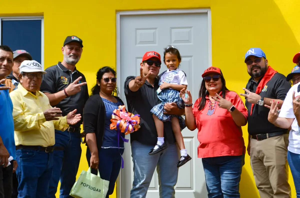 Masaya: más familias cumplen el sueño de tener una vivienda digna