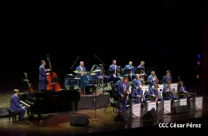 Orquesta de Jazz de Moscú deslumbra al público en el Teatro Nacional Rubén Darío