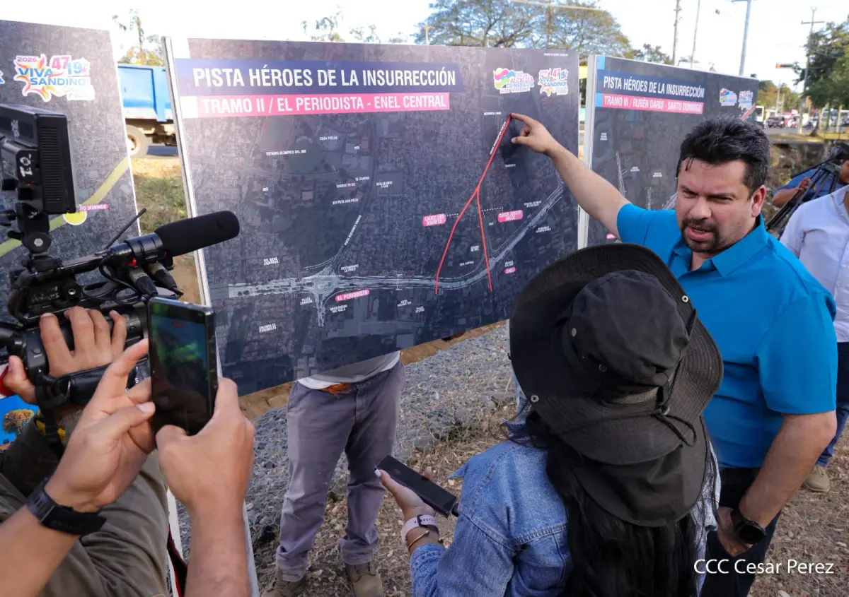 Pista Héroes de la Insurrección se expande: inician obras en tramos 2 y 3