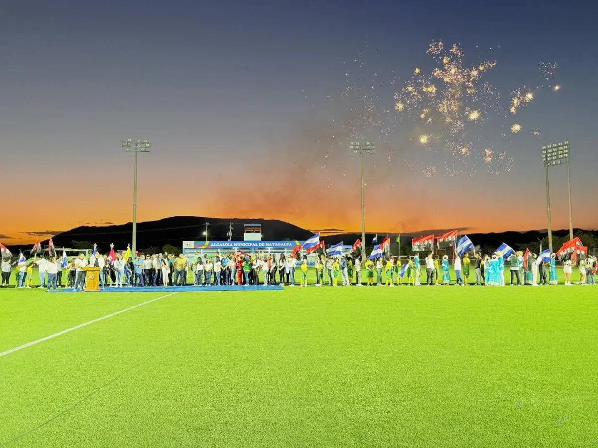 Matagalpa estrena iluminación en el Estadio Carlos Fonseca Amador