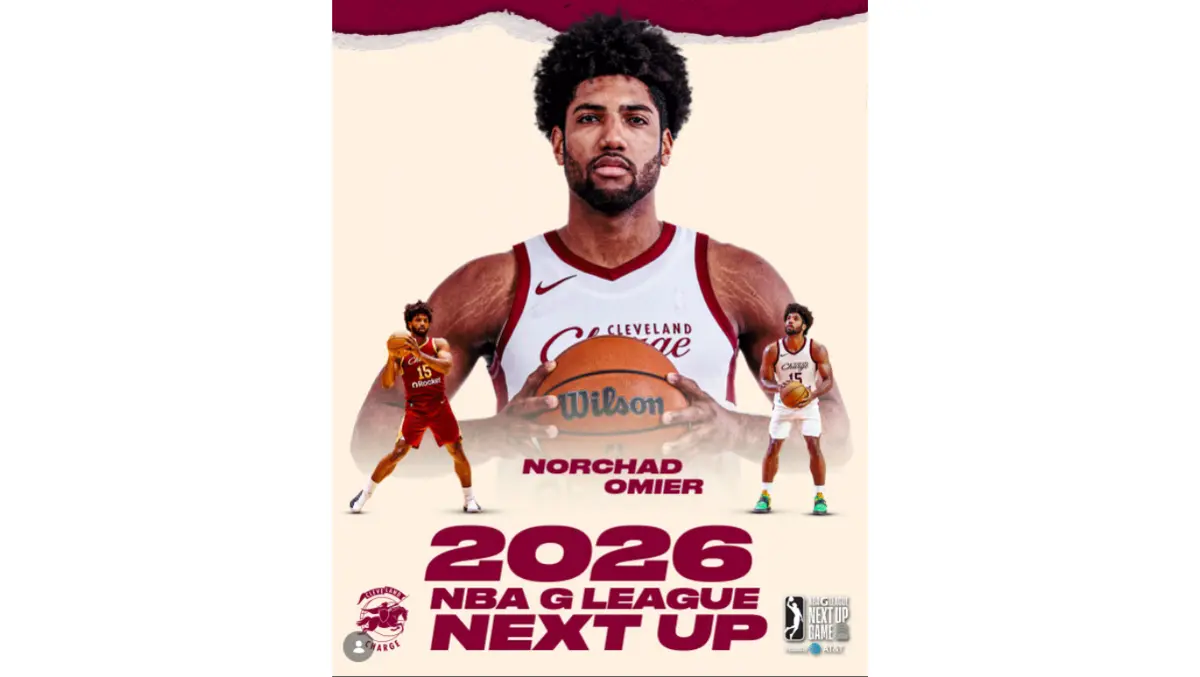 El talento nicaragüense Norchad Omier llega al Juego de Estrellas de la G-League