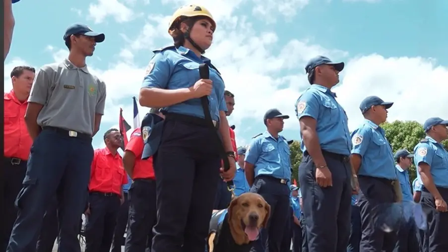 Bomberos en Managua culminan cursos de rescate y extinción de incendios