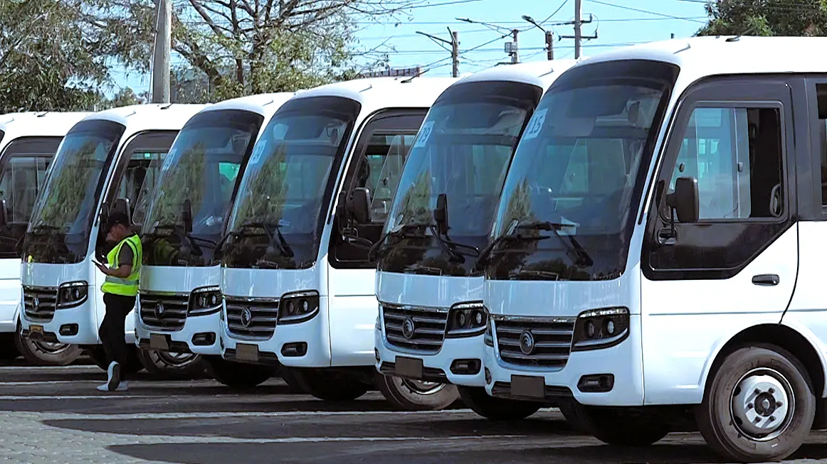 Caribe Norte recibe nuevas unidades de buses para modernizar del transporte público