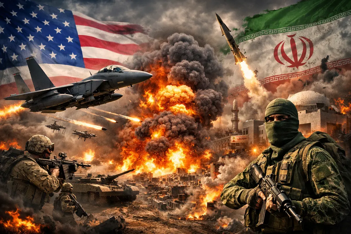 Trump anuncia el inicio de agresiones militares de EE.UU. en Irán