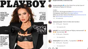 A sus 58 años Gloria Trevi posa para Playboy
