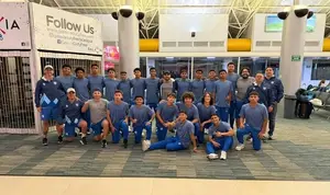 ¡Rumbo al sueño mundialista! La Azul y Blanco Sub-17 ya está en Panamá