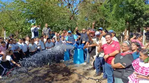 Calidad de vida mejora en El Limonal con nuevo pozo de agua potable