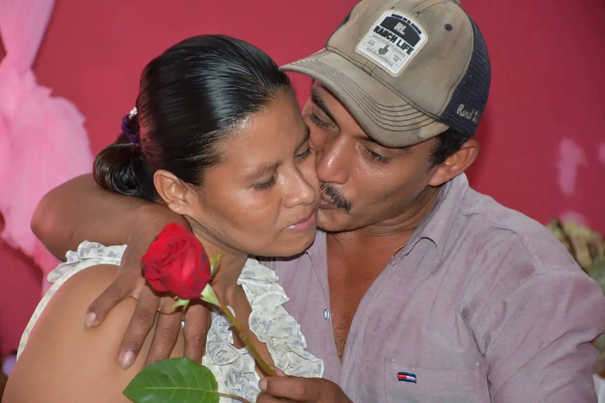 Futuras mamás celebran el Día del Amor en Bluefields