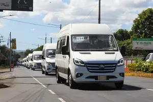 Nuevas unidades Yutong modernizan el transporte público de Masaya