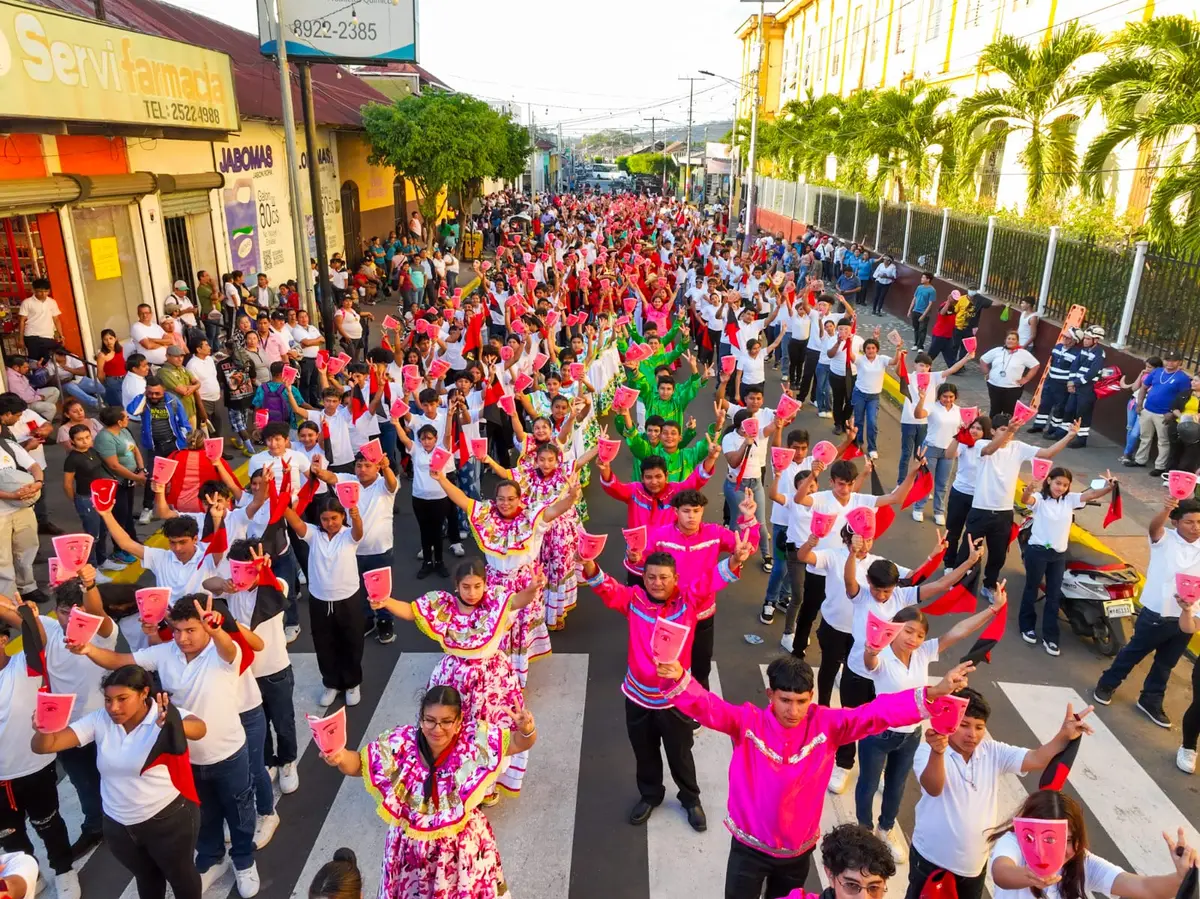 Masaya danza y honra 48 años de la Gesta Heroica de Los Sabogales