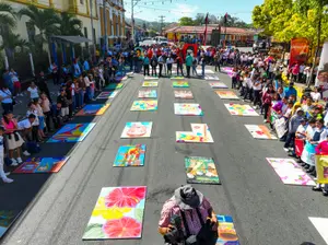 Masaya: avenida Real se convierte en galería artística de memoria histórica