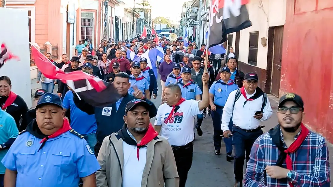 Caminata revolucionaria conmemora la Gesta Insurreccional del 26 de febrero
