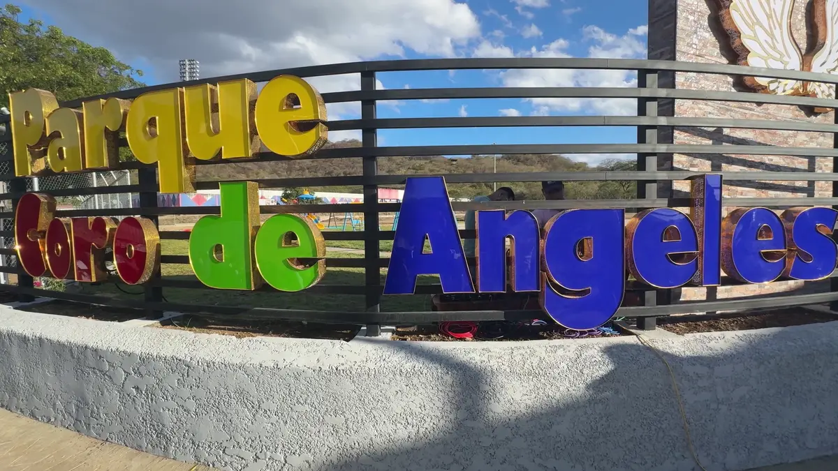 Somoto: inauguran primera etapa del parque infantil “Coro de Ángeles”