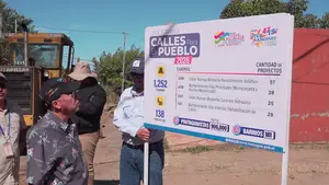 Managua mejora calles en el barrio Anexo Villa Libertad