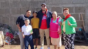 Autoridades de Diriamba presentan apoyo a familia afectada por un voraz incendio