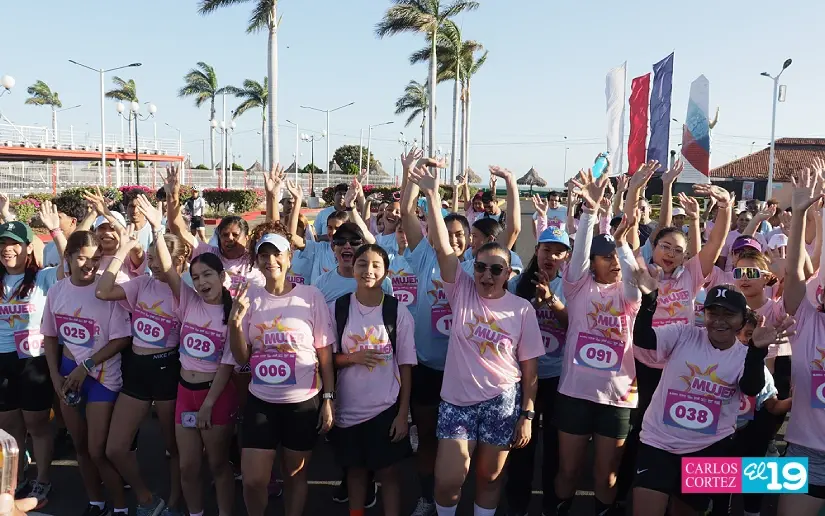 Festival deportivo en conmemora el Día Internacional de la Mujer