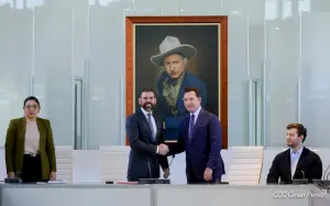 Nicaragua promueve crecimiento económico en encuentro con delegación de Condor Gold