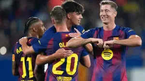 El Barcelona avanza a cuartos de final de la Champions tras golear al Newcastle