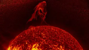 Científicos monitorean enorme prominencia solar de un millón de kilómetros