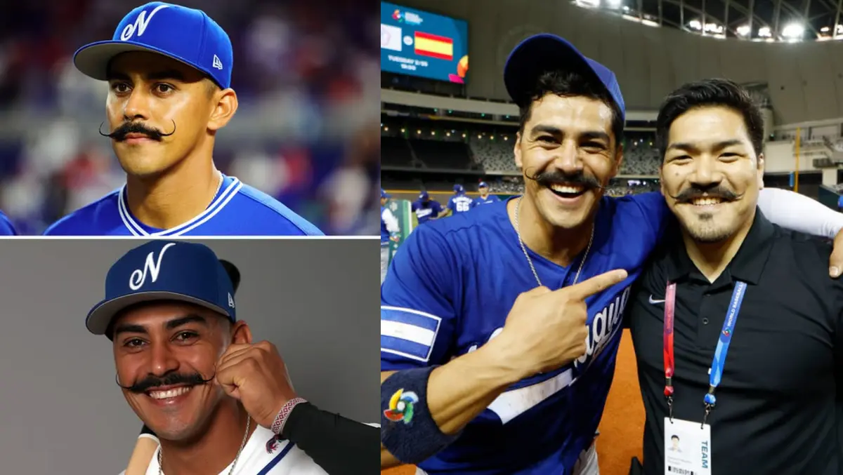 “Mr. Mustache”: Juan Diego Montes se roba el show en el Clásico Mundial
