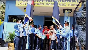 Inauguran mejoras en la delegación de la policía nacional en Wiwilí