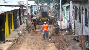 Managua: avanzan obras de mejoramiento vial en Villa Venezuela