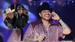 José Antonio de El Cotilleo corona en el concierto de Grupo Firme