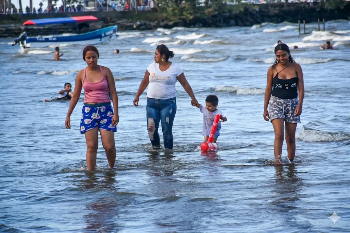 San Jorge se llena de visitantes en el arranque de las vacaciones