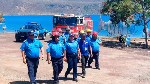 Bomberos Unidos y Policía realizan inspecciones eléctricas en el centro creativo Xiloá