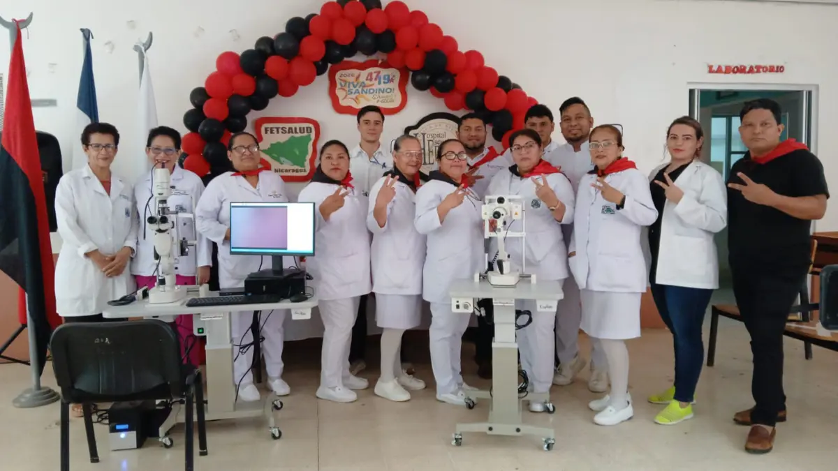 Hospital Escuela de Jinotepe incorporó nuevo equipamiento en oftalmología