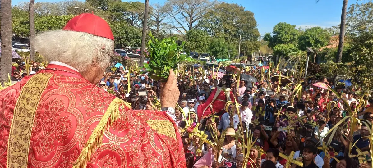 Managua se llena de devoción en el Domingo de Ramos