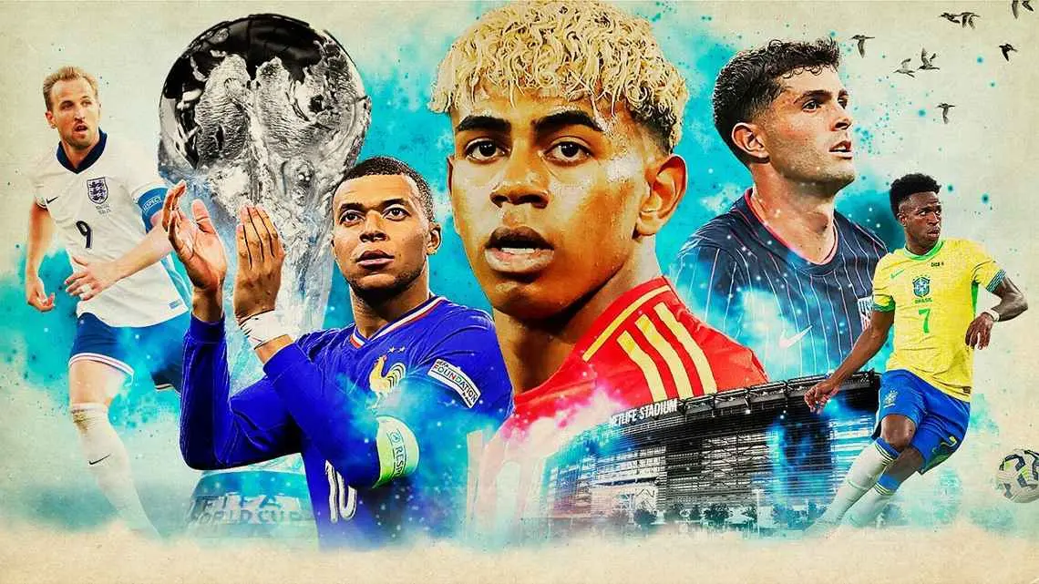 ¡Cuenta regresiva! Los favoritos para brillar a 100 días del Mundial 2026