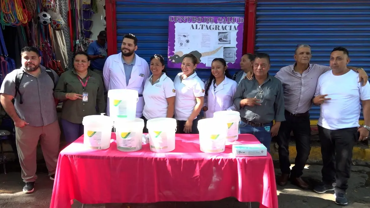 Mercado Israel Lewites en Managua inició la primera Jornada de desratización 2026