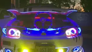 Familias de El Rosario disfrutaron de exhibición de autos modificados