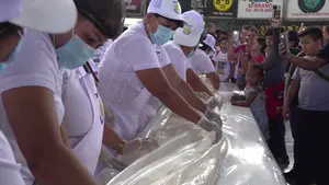 Elaboran el Quesillo más grande de Nicaragua