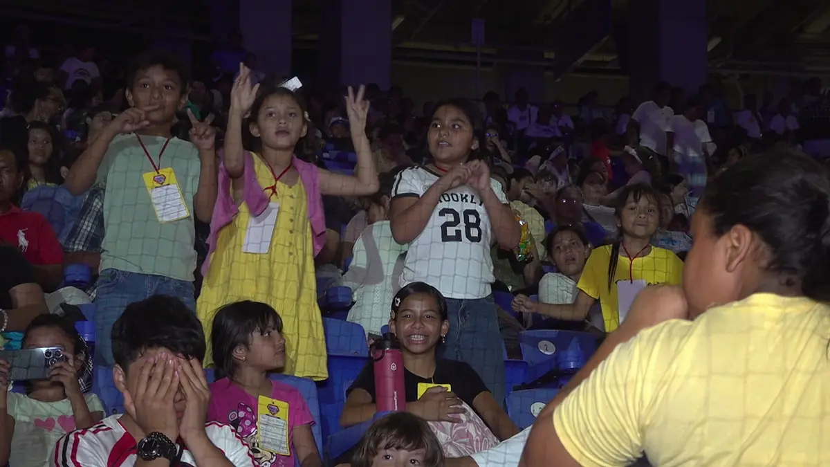 Miles de niños asisten al inicio del festival de la familia en Nicaragua