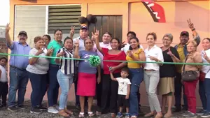 Chinandega: familias celebran la entrega de más viviendas dignas