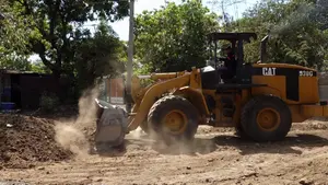 Managua mejora calles en barrio Manolo Morales y otros sectores