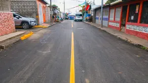 Managua: barrio Selim Shible estrena calles remozadas