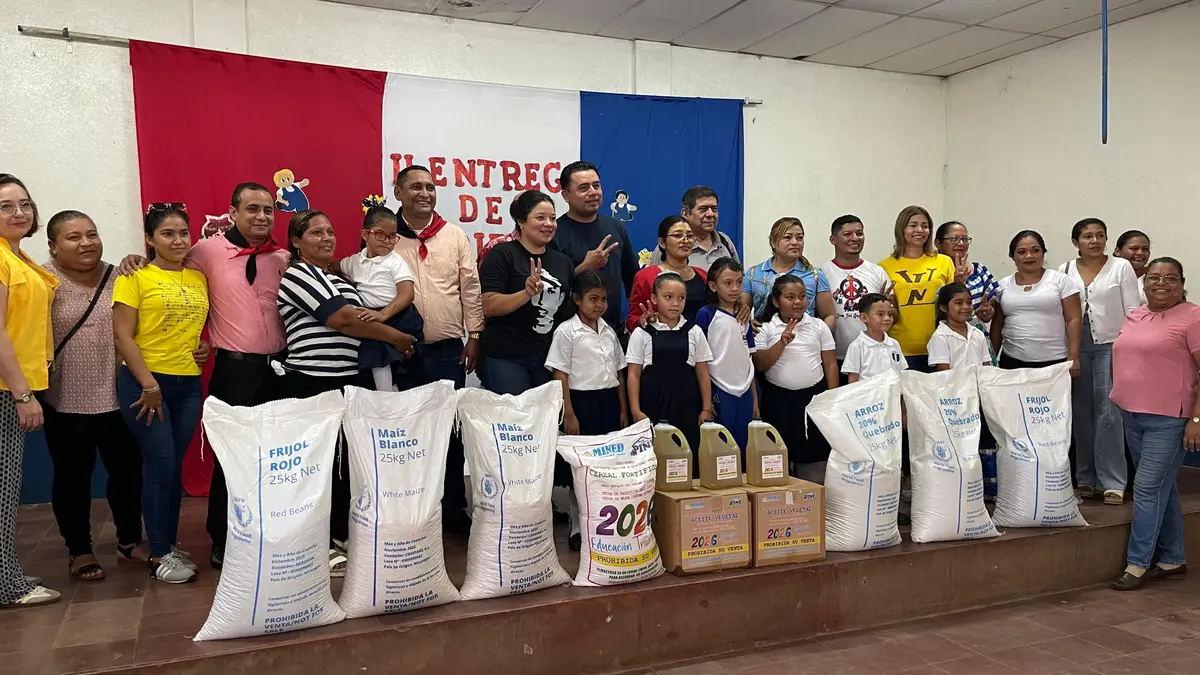 Niñez de León recibe segunda entrega de la merienda escolar 2026 