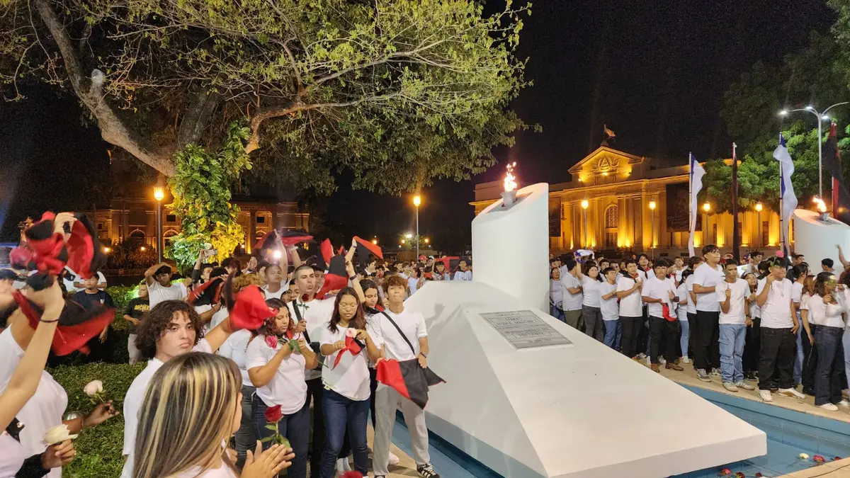 Juventud Sandinista honra legado de Tomás Borge a 14 años de su inmortalidad