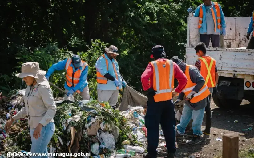 Estrategia ambiental fortalece limpieza y orden en barrios de Managua