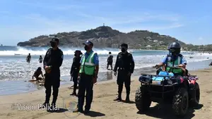Más de 13 mil policías resguardan carreteras y balnearios en Semana Santa