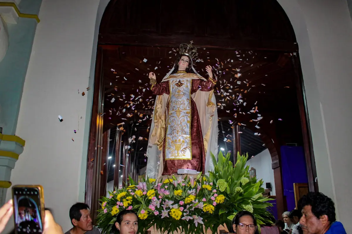 Masaya reafirma su fe con procesión de Nuestra Señora del Carmen
