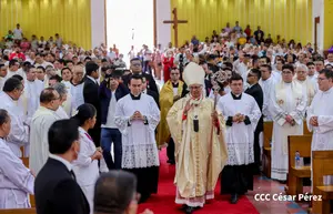 Feligresía nicaragüense renueva su fe y compromiso cristiano en la Misa Crismal