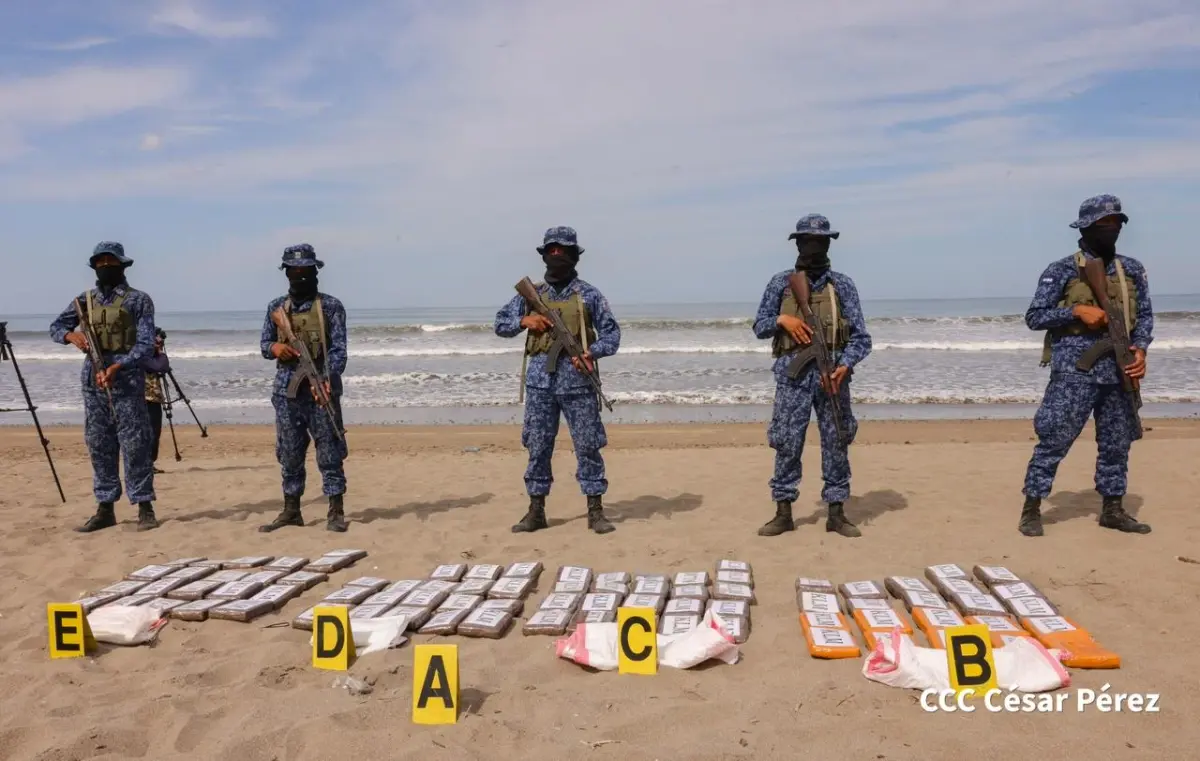 Golpe al narcotráfico: ocupan 82 paquetes de cocaína en San Rafael del Sur