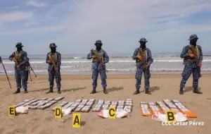 Golpe al narcotráfico: ocupan 82 paquetes de cocaína en San Rafael del Sur