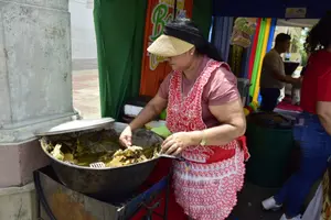 ¡Sabor y tradición en León! Familias disfrutan del Festival del Baho y fresco de cacao